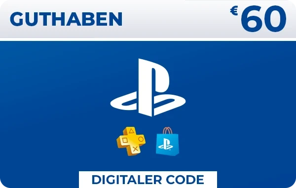 PlayStation € 60 Guthaben