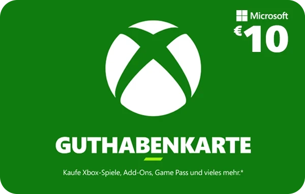 Xbox € 10 Guthaben