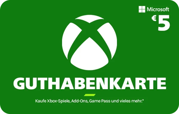 Xbox € 5 Guthaben