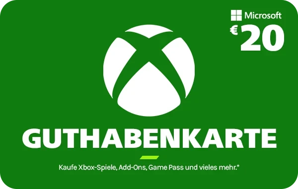 Xbox € 20 Guthaben