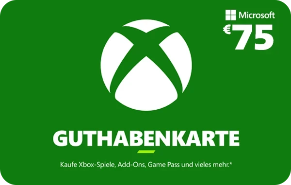 Xbox € 75 Guthaben