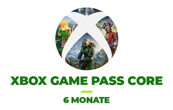 Xbox Game Pass Core - 6 Monate