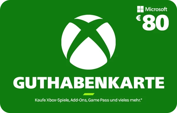 Xbox € 80 Guthaben