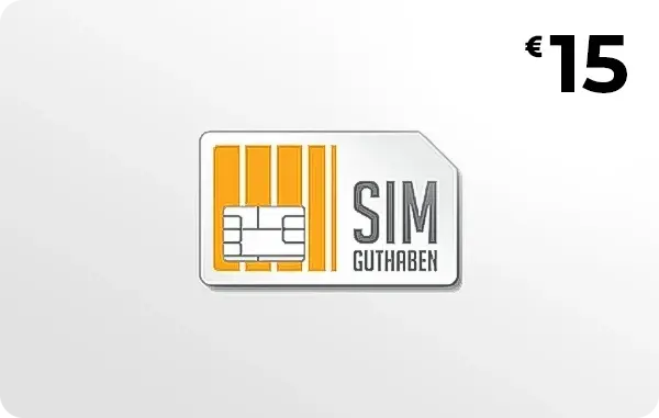 SIM Guthaben € 15