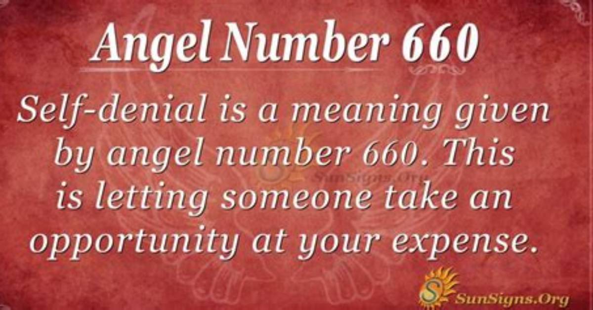 Angel Number 660 Meaning - Picoz