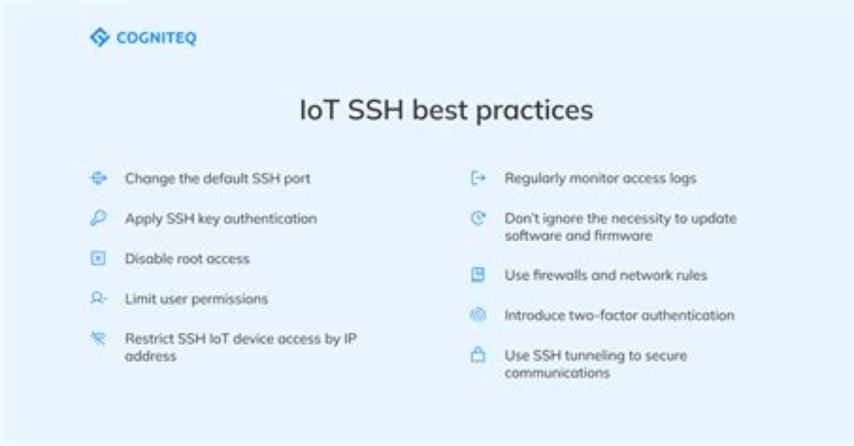 Best Remote Access Iot Device Ssh: a Comprehensive Guide to Secure Connections