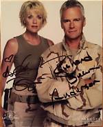 Captivating Duo: Amanda Tapping and Richard Dean Anderson Together