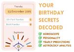 December 13 Zodiac Horoscope Birthday Personality
