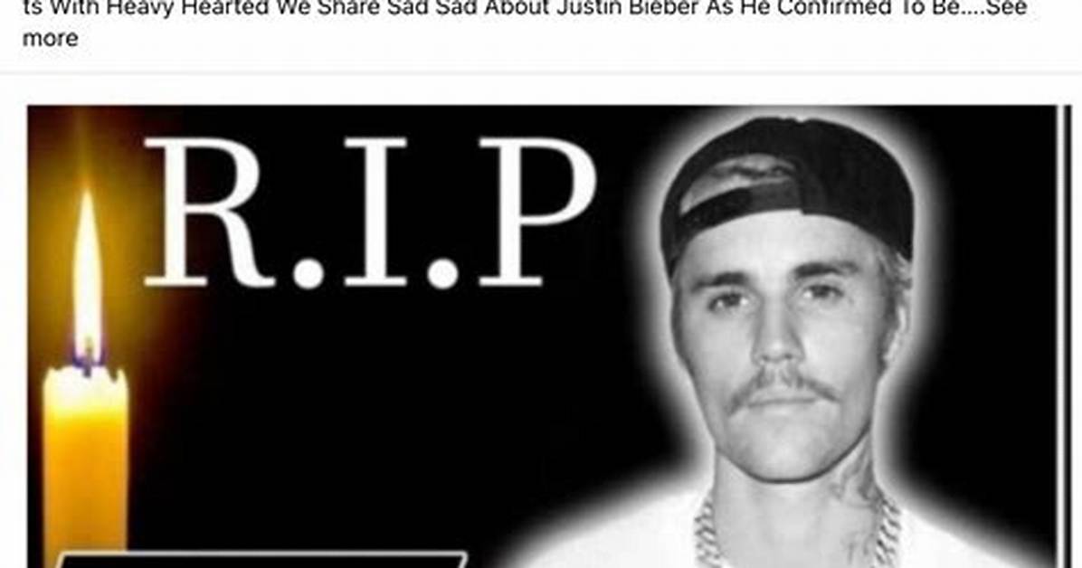 Did Justin Bieber Die? the Shocking Truth Revealed