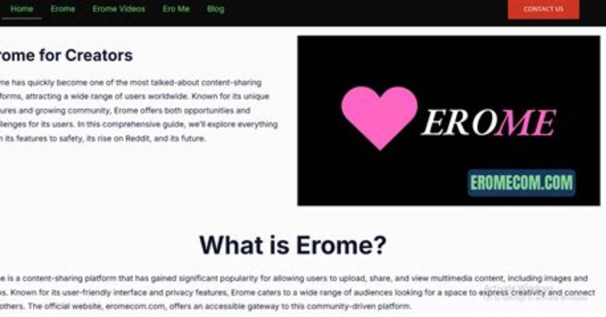 Erome: the Ultimate Platform for Adult Content Sharing