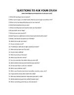 Expert Questions to Ask Your Crush for Deeper Connection and Understanding