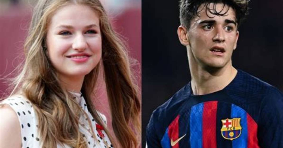 Gavi and the Princess of Spain: a Royal Connection