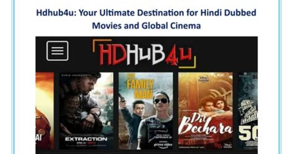 Hdhub4U: the Ultimate Destination for Hindi Web Series