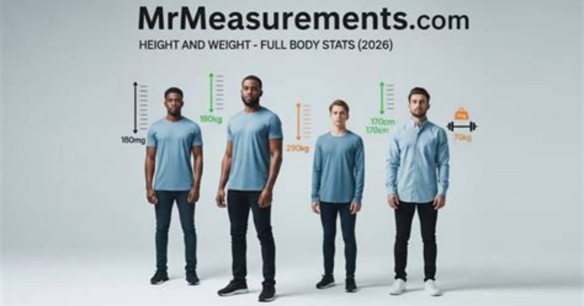 Height and Weight Stats Revealed