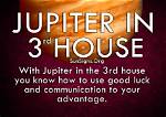 Jupiter in 3Rd House Meaning: Social Representation ·