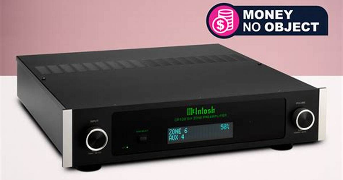 Mcintosh's New $8,000 Avr: Big Power, with a Dolby Atmos Catch