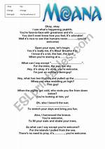 'Moana's "You're Welcome" Lyrics Will Be Stuck in Your Head All Day Long Listen