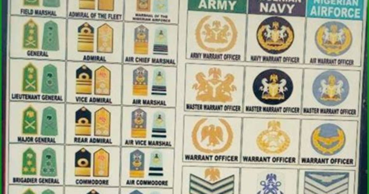 Navigating the Structure: Understanding the Nigerian Army Organogram