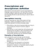 Retire the Words Prescriptivist and Descriptivist ·