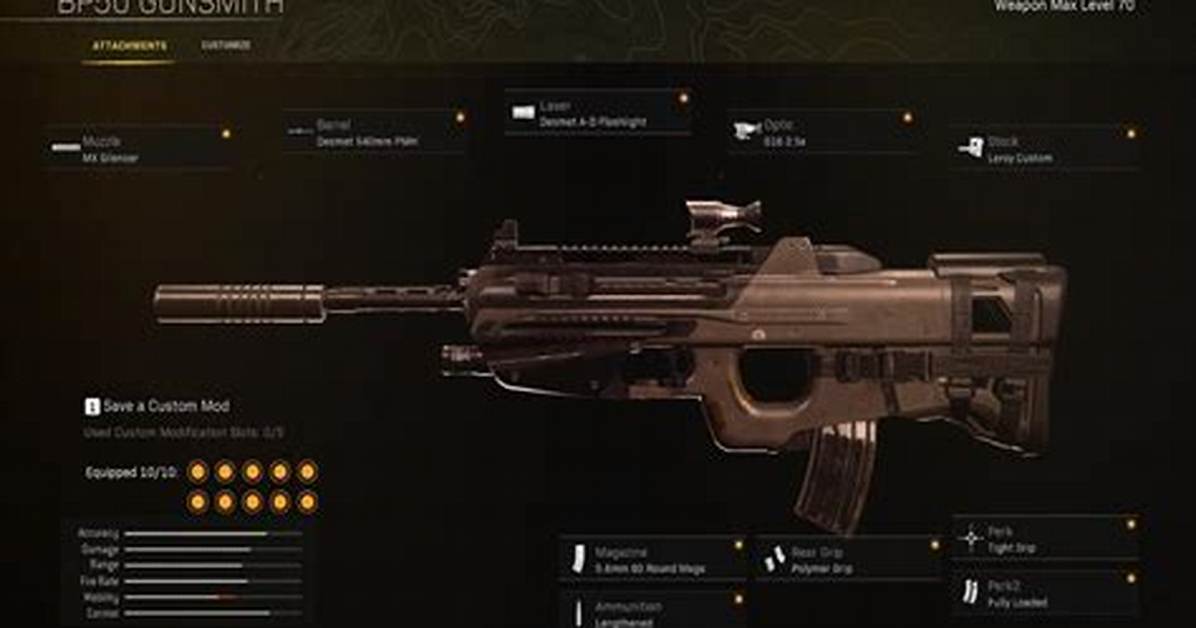 The Best Warzone Bp50 Loadout