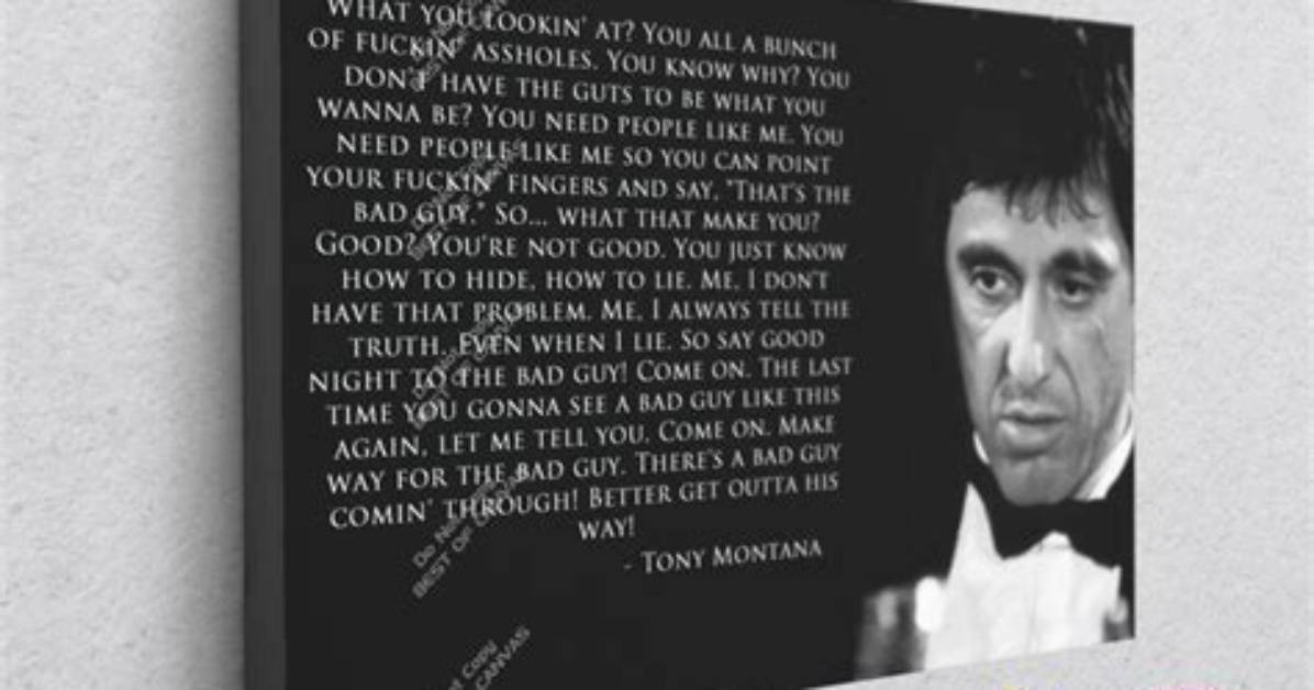 The Most Iconic Scarface Quotes | Unforgettable Lines