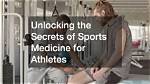 Unlocking the Secrets of Sports Medicine with Dr. Bradley Middleton, Md