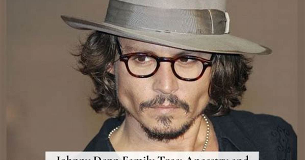 Unveiling Johnny Depp's Ancestry: Exploring His Cultural Roots