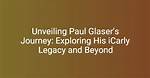Unveiling the Secrets of Paul Glaser's "Icarly" Appearance