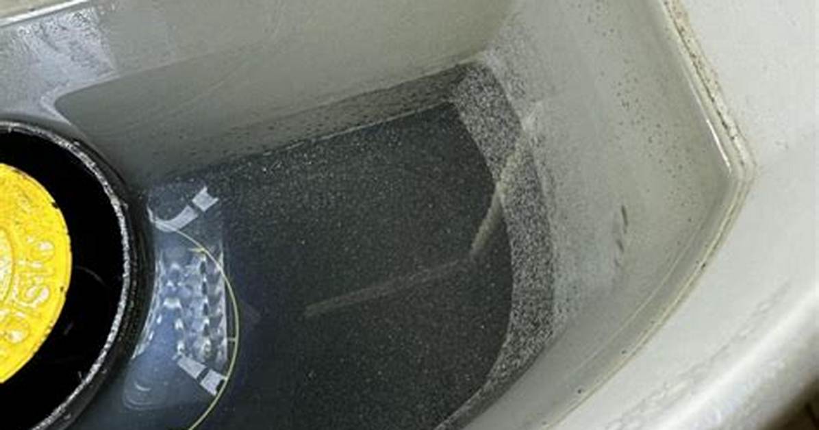 What Causes Black Sediment in Toilet Bowl?