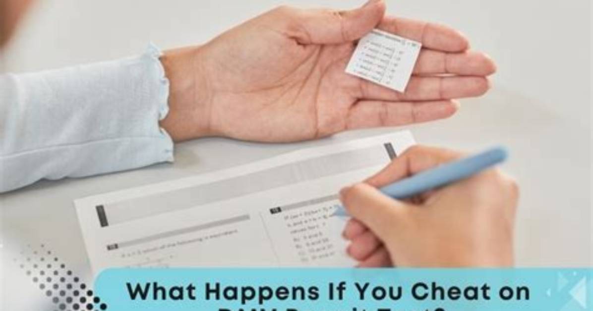 What Happens If You Cheat on Dmv Permit Test? |