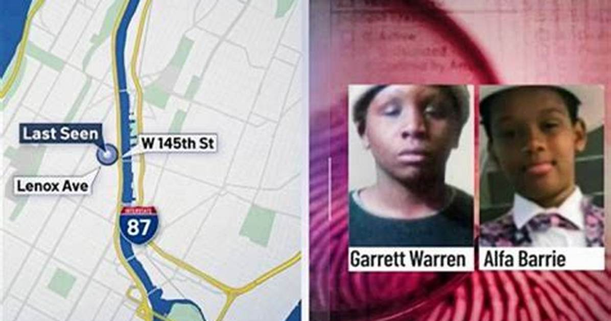 Where Were Garrett Warren and Alfa Barrie Last Seen? Search for Missing Friends Intensifies