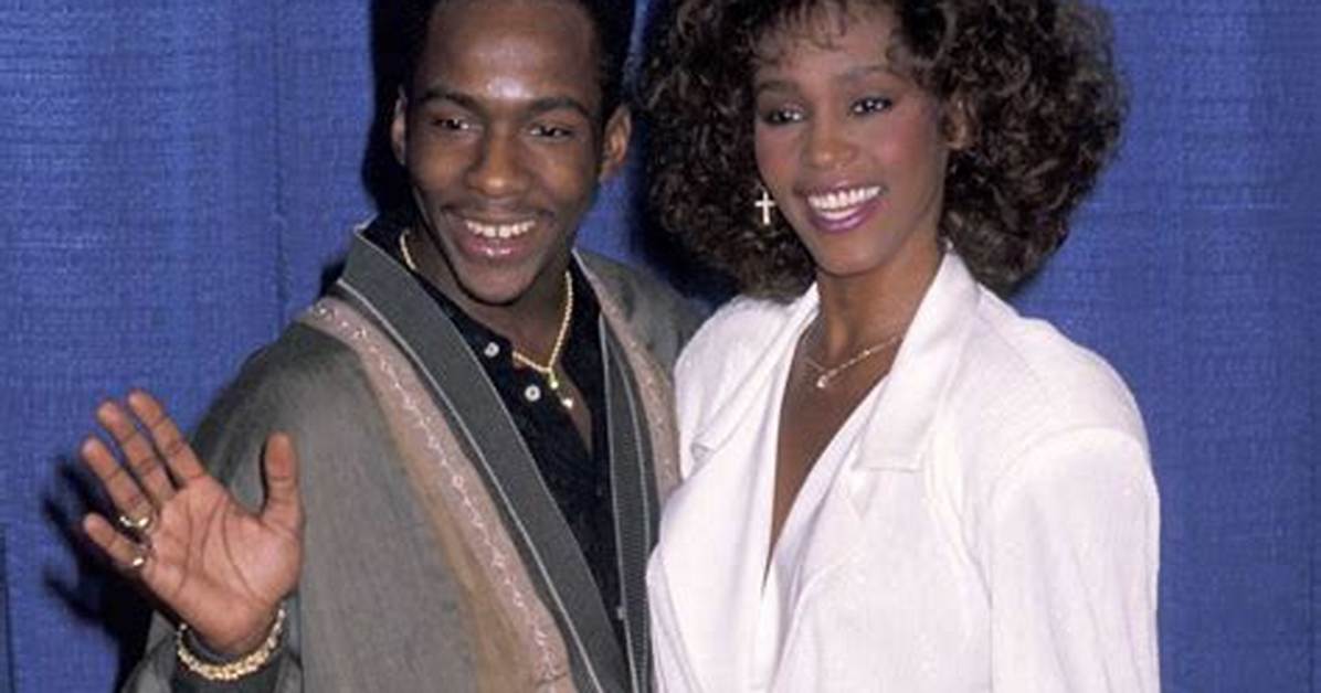 Whitney Houston and Bobby Brown Age
