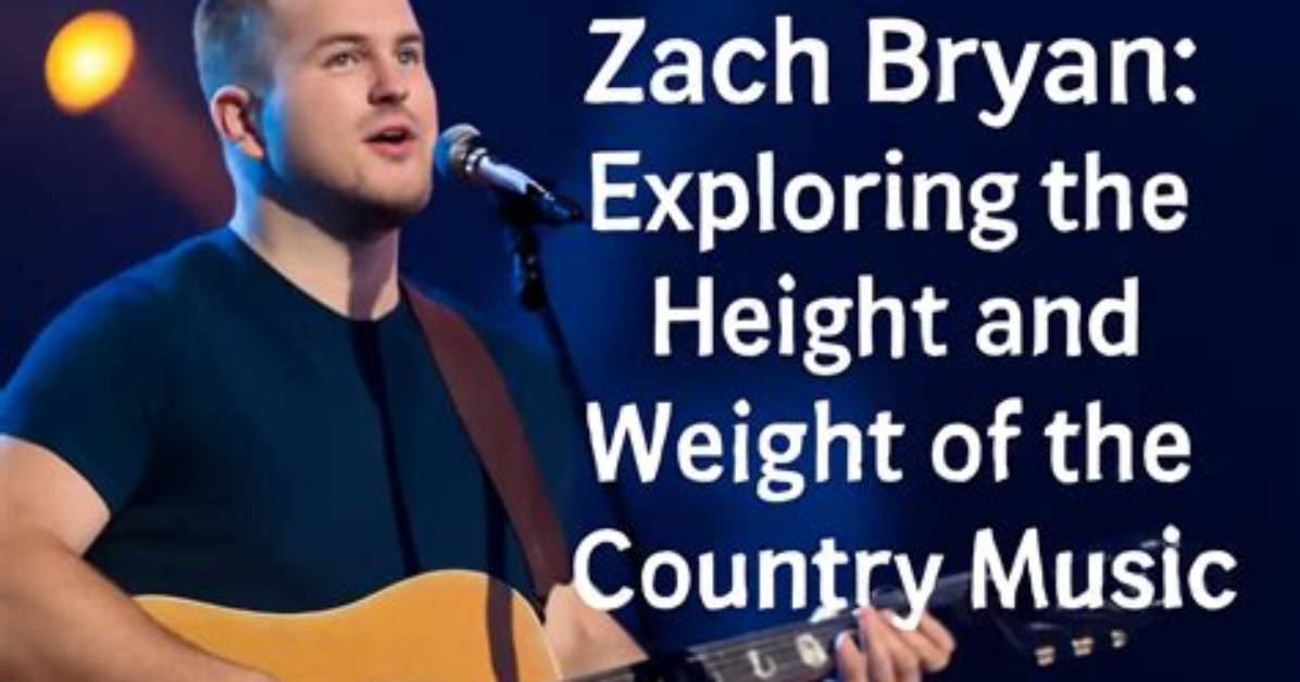 Zach Bryan's Height: a Closer Look at the Rising Star